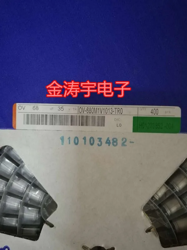 

35v68uf 10 * 13 sign RON patch m1v1013 solid-state capacitors OV - 680- TR0 35v68uf