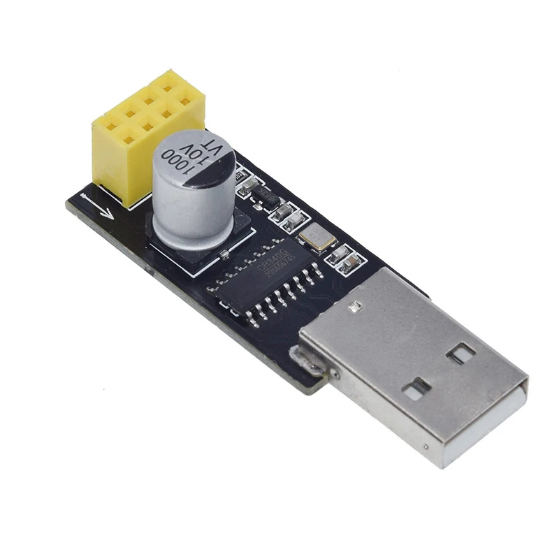 Адаптер программатора UART ESP-01 ESP01S ESP8266 CH340G USB-адаптер для последовательный