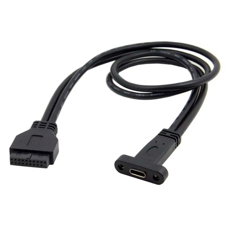 0 5 м кабель адаптера преобразователь USB 3 19 контактный разъем внутри материнской