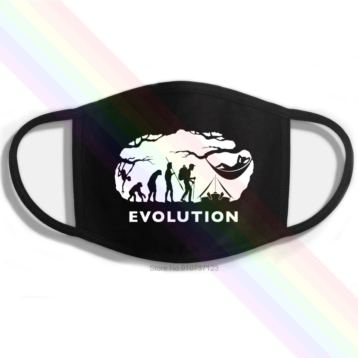 Стирающаяся дышащая многоразовая фотография с принтом в виде хамморинга |