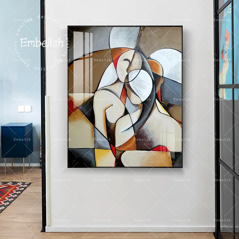 

1 Pieces Abstract Dreaming Woman By Picasso Famous Artworks For Living Room Home Decor Pictures HD Canvas Paintings Wall Poster