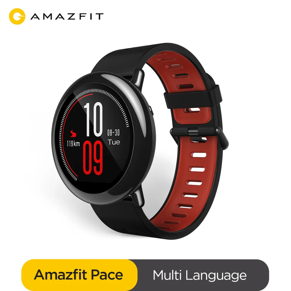 

Оригинальные Смарт-часы Amazfit Pace Смарт-часы Amazfit GPS Информация Push Пульс умный монитор для Android