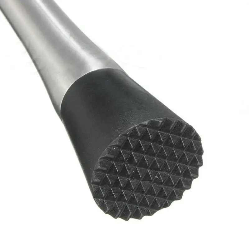 

1 PC Stainless Steel Wine Tools Ice Cocktail Swizzle Stick Fruit Muddle Pestle Popsicle Sticks Crushed Ice Hammer Bar Tools