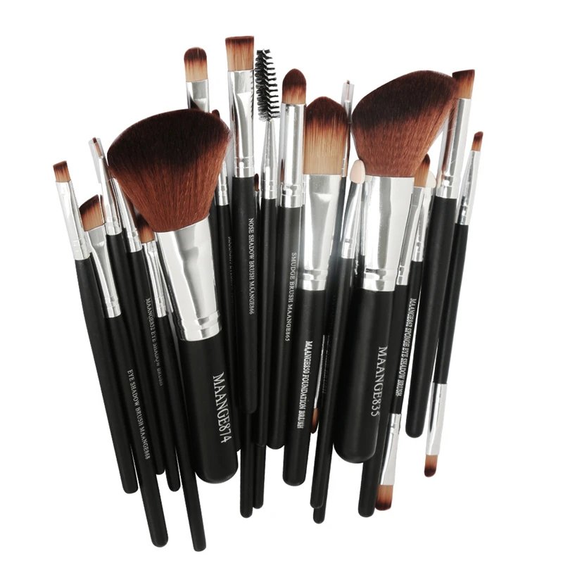 

22 Pcs Make Up Brushes Set Powder Foundation Blush Blend MakeUp Brush Kit Eyeshadow Fan Highlighter Cosmetic Tools Maquiagem