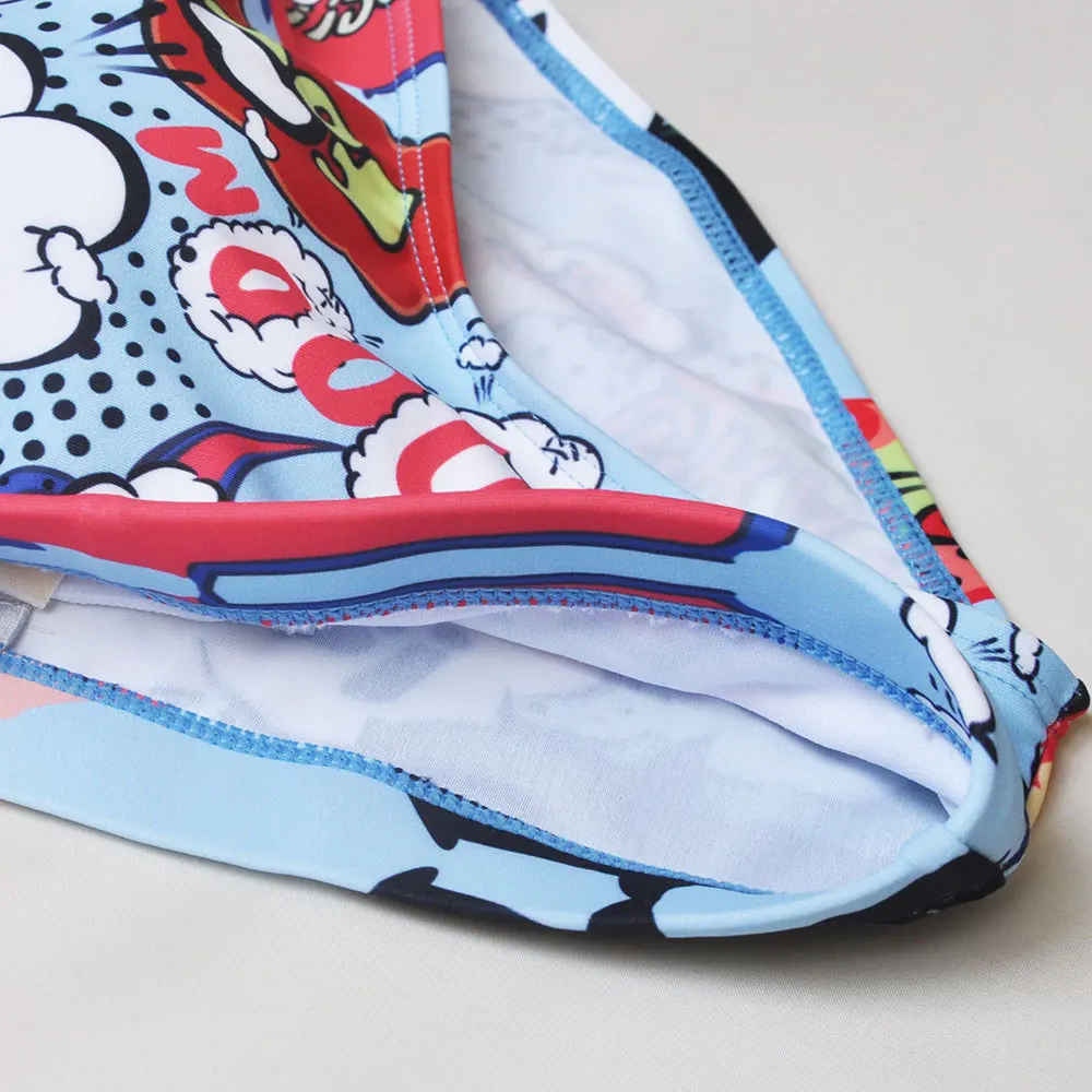 Men's Funny Swimsuits Sexy Swim Briefs Trunks Beach Shorts Swimwear Men Swimming Brief Trunk Surffing Bathing Suit Beachwear