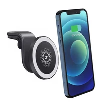 Dropshipping Magnetic Car Wireless Charger Holder For Magsafe Series iPhone 13 12 Pro Max Mini 10W Fast Car Charging Phone Stand