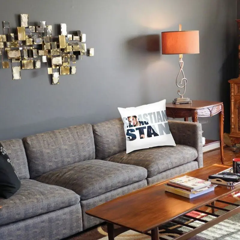 Мягкая Красивая наволочка Себастьян Стэн домашняя декоративная для подушки с