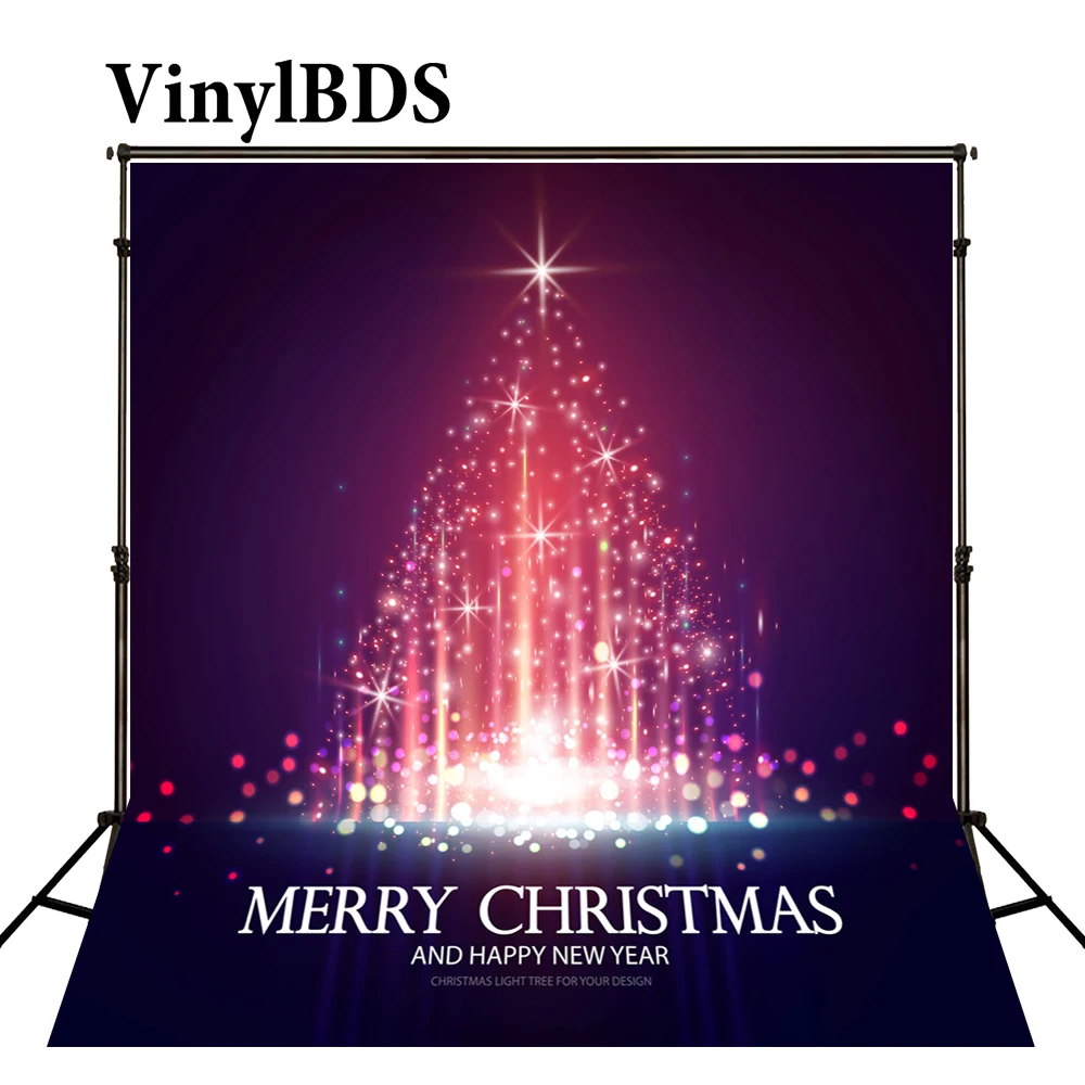 

Винилбдс Рождественская звезда световая точка фотография фон для фотосъемки ночное дерево красный фон для фотостудии arvore de