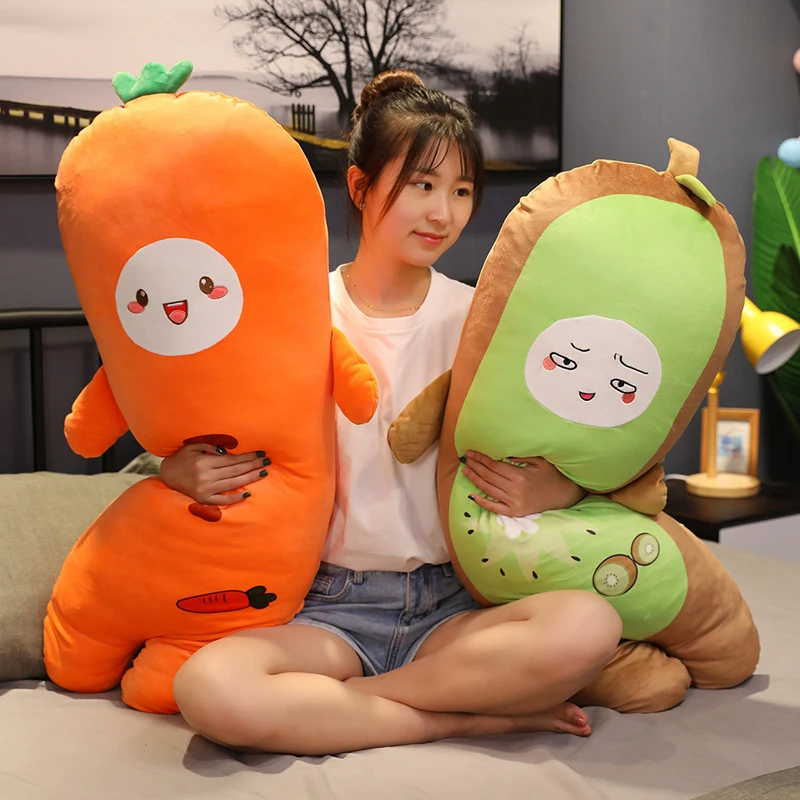 Новая популярная подушка для фруктов 70/100/140 см плюшевая Подушка стула дивана