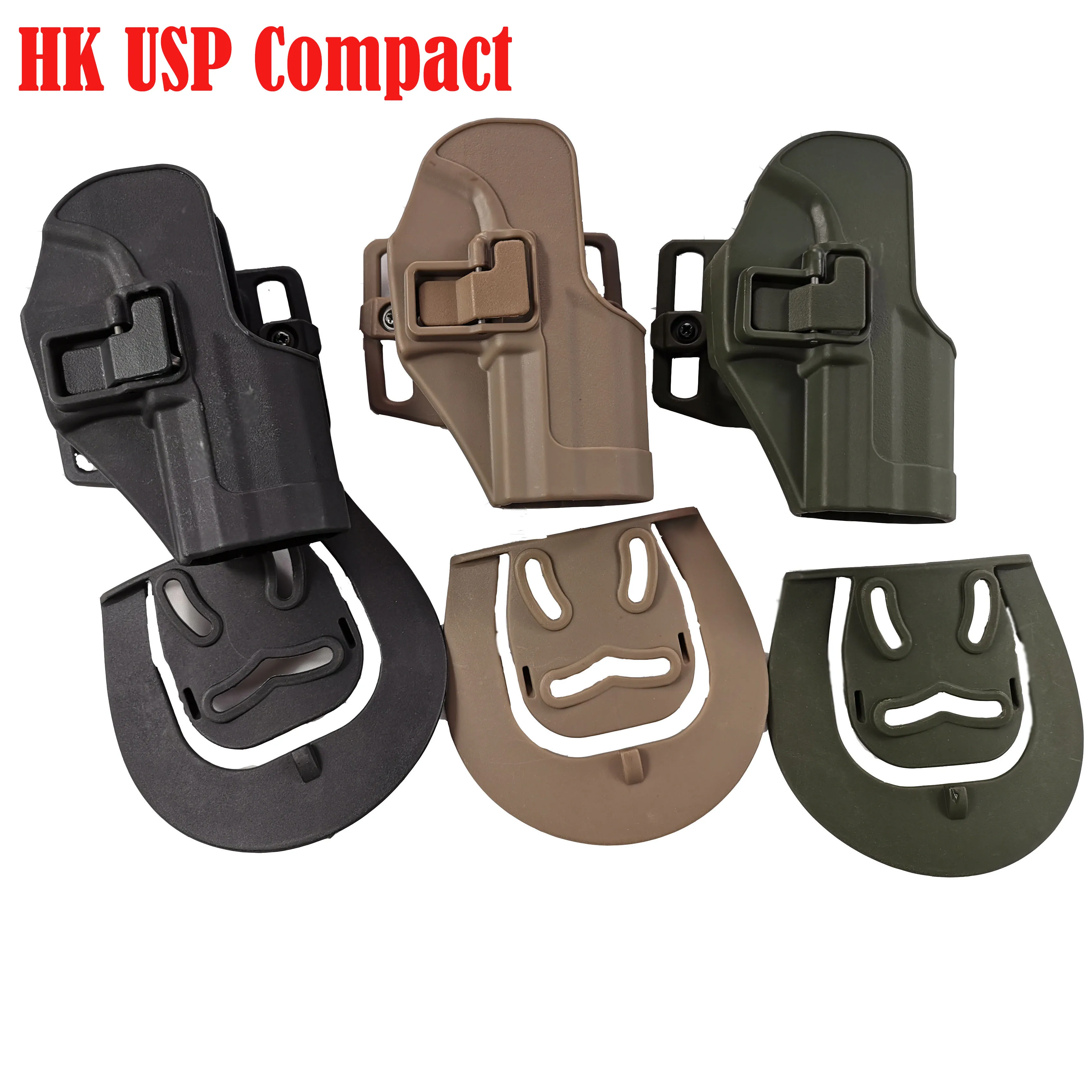 

Tactical Airsoft Gun Holster for Glock17 19 HK USP Sig Sauer Pro SP2022 Compact Sig Pistol Holster Right Hand Gun Case Hunting