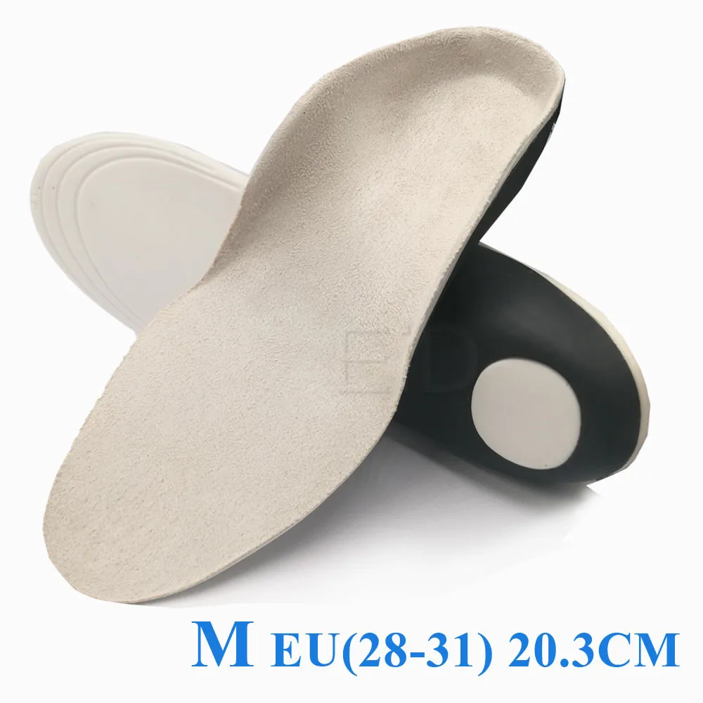 M EU(28-31) 20.3CM EiD Doctor рекомендует Детские стельки O/X Ноги вальгусная Арка Поддержка Ортез плоская нога корректирующая стелька Уход за ногами унисекс - Цвет: M EU(28-31) 20.3CM