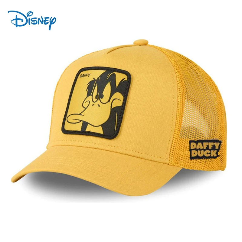 

Disney Marvel hat DAFFY Duck Mesh Cap Summer Baseball Cap Women Men Hip Hop Snapback hats Cartoon Hat sports caps gorras