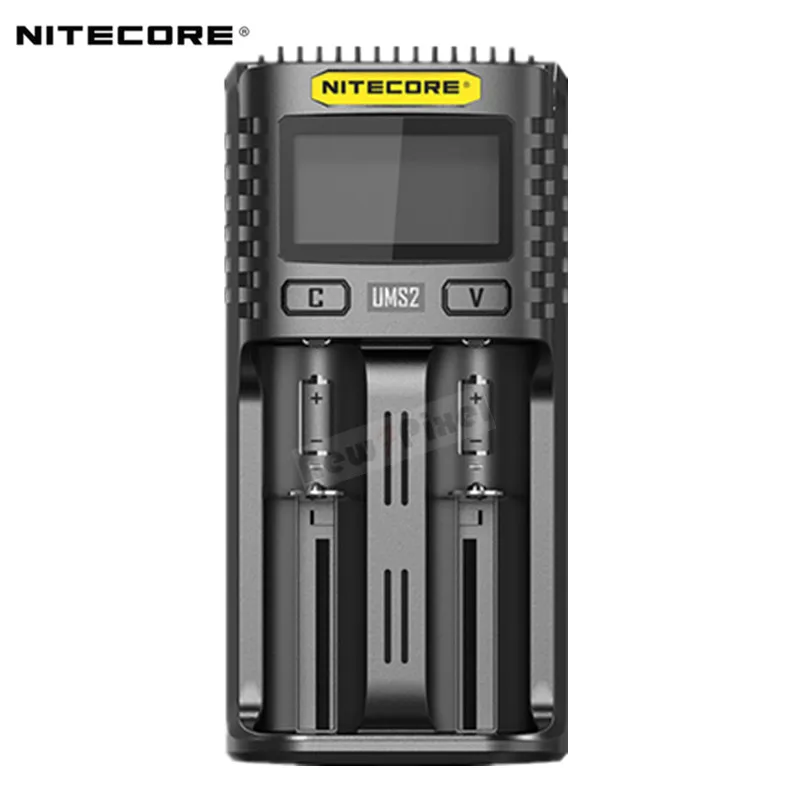 nitecore ums4 um4 ums2 um2 sc4 intelligent qc charger for 18650 16340 21700 20700 22650 26500 18350 aa aaa battery charger free global shipping