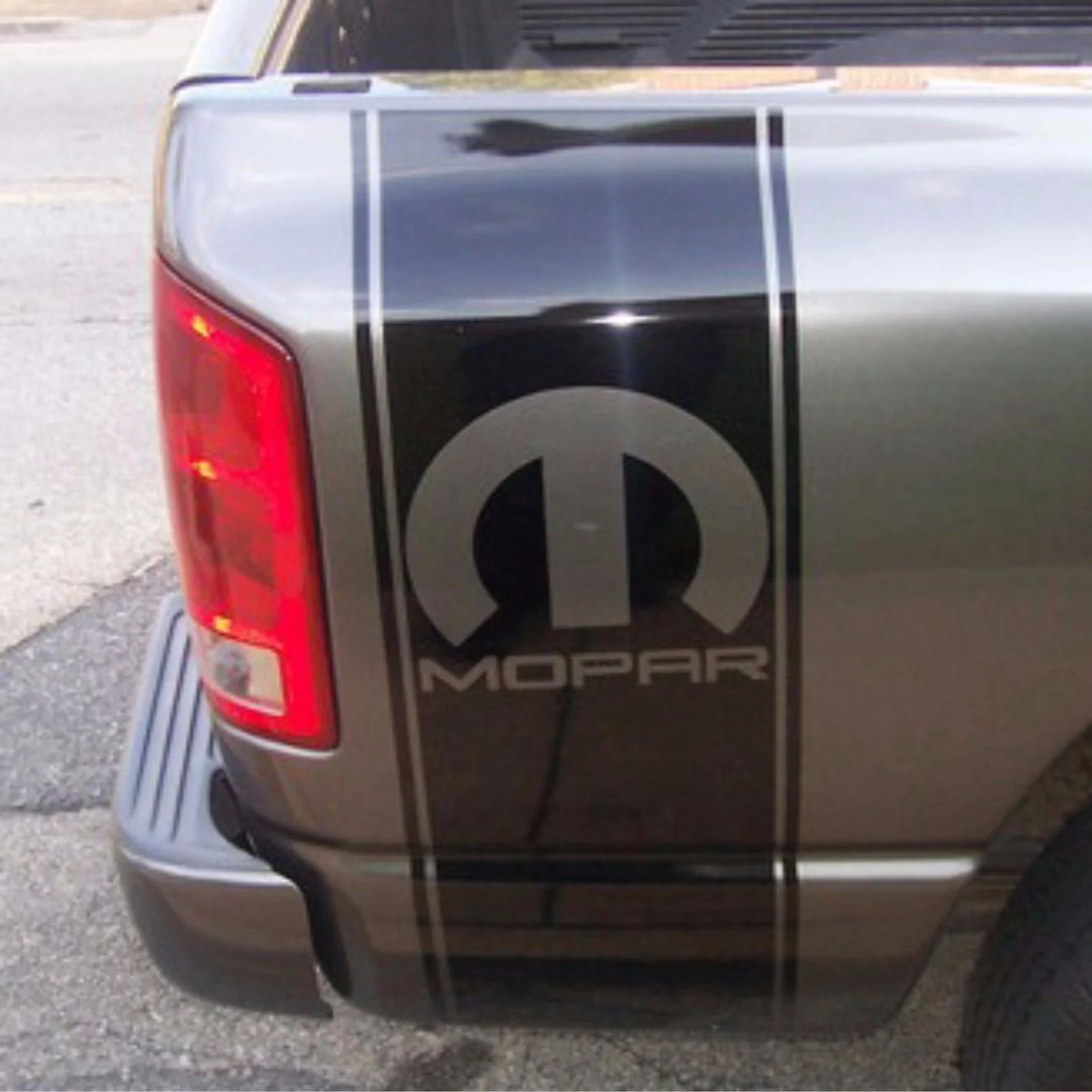 Виниловые наклейки Dodge Ram 5 7 л для гоночных полос логотип Mopar на задней кровати (с
