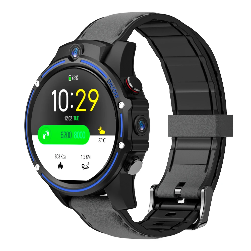 JOHOX-3GB, 32 ГБ, 1,6 МП, двойная камера, gps, спортивные, Android, умные часы, 800 дюйма, мАч, Bluetooth, умные часы для мужчин, для IOS, Android