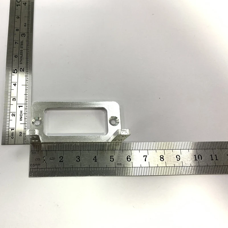 

Aluminum Alloy S3003 Servo Mount Servo Fixing Bracket Mini Server Holder for RC Boats MG995 Servos Upgrade Part