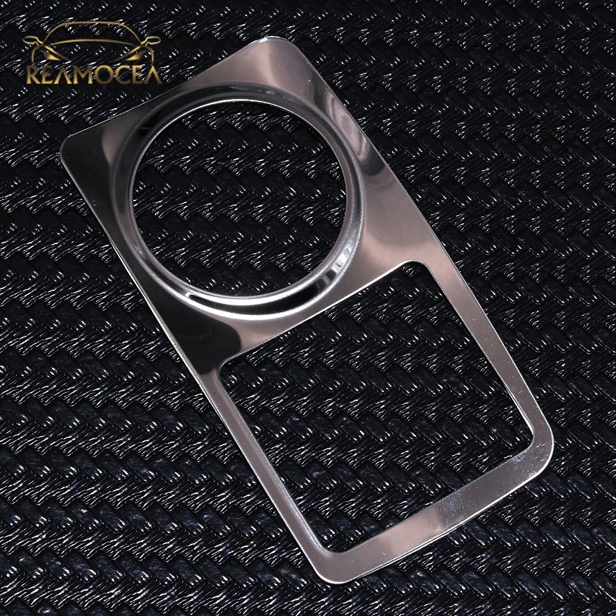 Reamocea 1 шт. нержавеющая сталь автомобильная сигарета отделка для прикуривателя