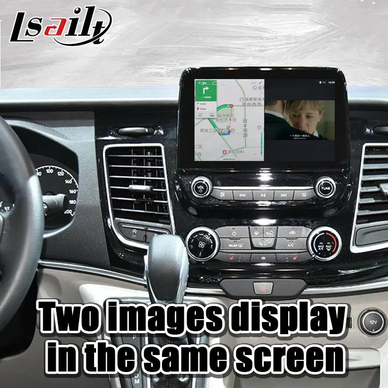 Android 9 0 мультимедийный видеоинтерфейс GPS навигатор для Ford Tourneo SYNC3 2016 Теперь