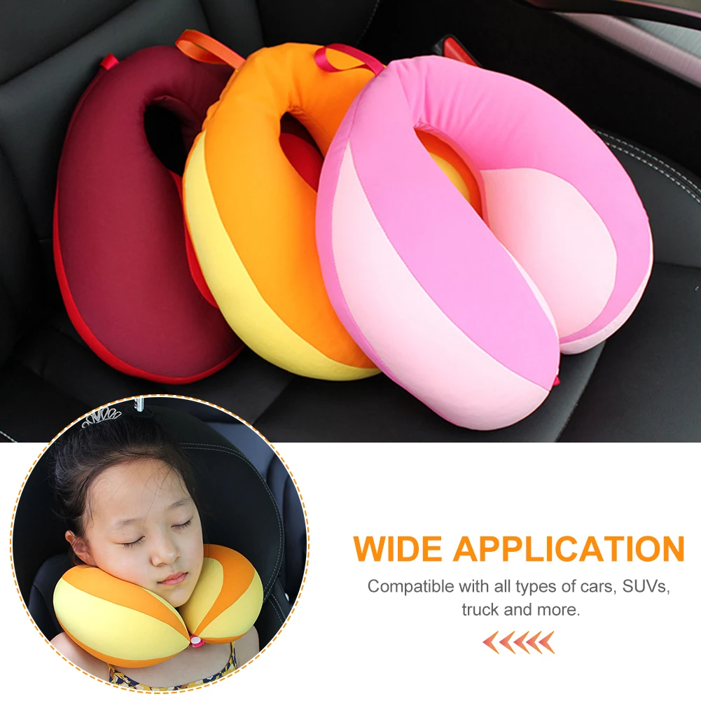 

Comfortable Bedroom Newborn Home Flat Head For Car Seat U Shape Ergonomic Neck Support Travel Soft Baby Pillow Kids Room