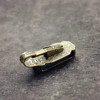 50pcs Brass Car Keychain Buckles Keyring Waist Wallet Belt Key Ring Hook Wallets Chain Snap Clasp DIY Craft