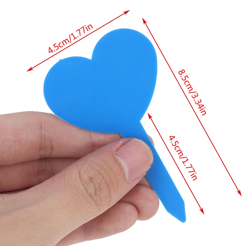 

100pcs/set Plastic Seedings Tags Card Mark Colorful Insert Ground Sign Board Garden Succulent Flower Plant Labels