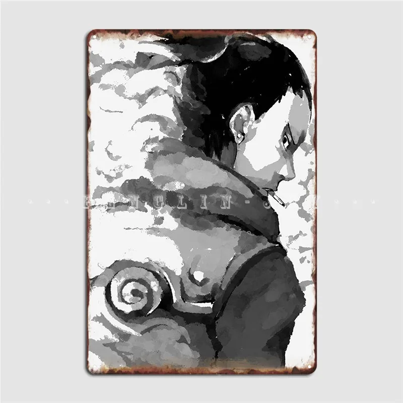 

Shikamaru металлический знак кинотеатр гостиная Настенный Дизайн Настенный декор оловянный знак плакаты