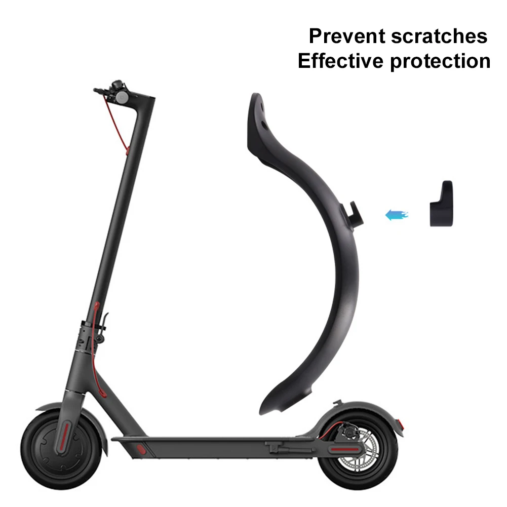 

M365 ProScooter Mudguard Kit Bracket Rear Easy to Assemble High-quality Plastic Flexible Sun-resistant Durable Reducing Cleaning