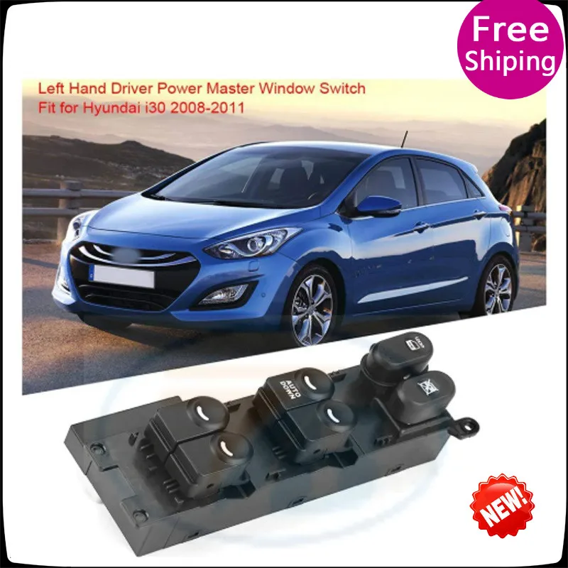 

Консоль с кнопками управления электрическим стеклом для Hyundai i30 i30cw 2008-2011 93570-2L010 935702L010 Z155