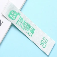 density collar tag custom woven label collar standard tag hanging tablets water wash upscale woven calibration done