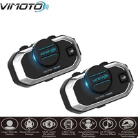 vimoto v8 motorbike bt interphone motorcycle bluetooth helmet intercom stereo headset for cell phone gps 2 way radios easy ride