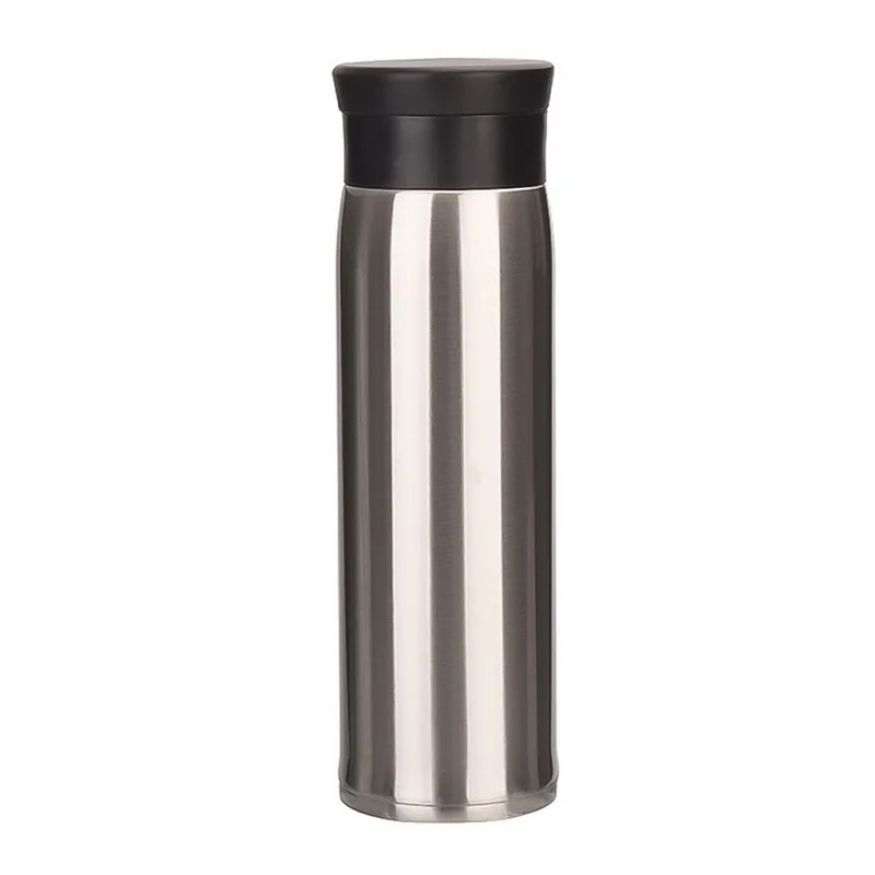 G206553B 600ml 600 мл, нержавеющая сталь, Экологичная портативная кружка для путешествий, термос для кофе, молока, чашка, Бизнес Стиль, креативные подарки, кружка, вакуумные фляги - Цвет: G206553B 600ml