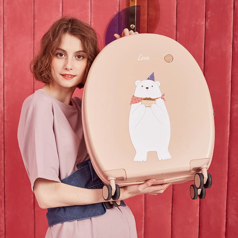 

Mixi Unique Design Women Luggage Teeneager Girls Students Travel Suitcase PC Trolley Case TSA Lock Spinner Wheels 20 24 Inch