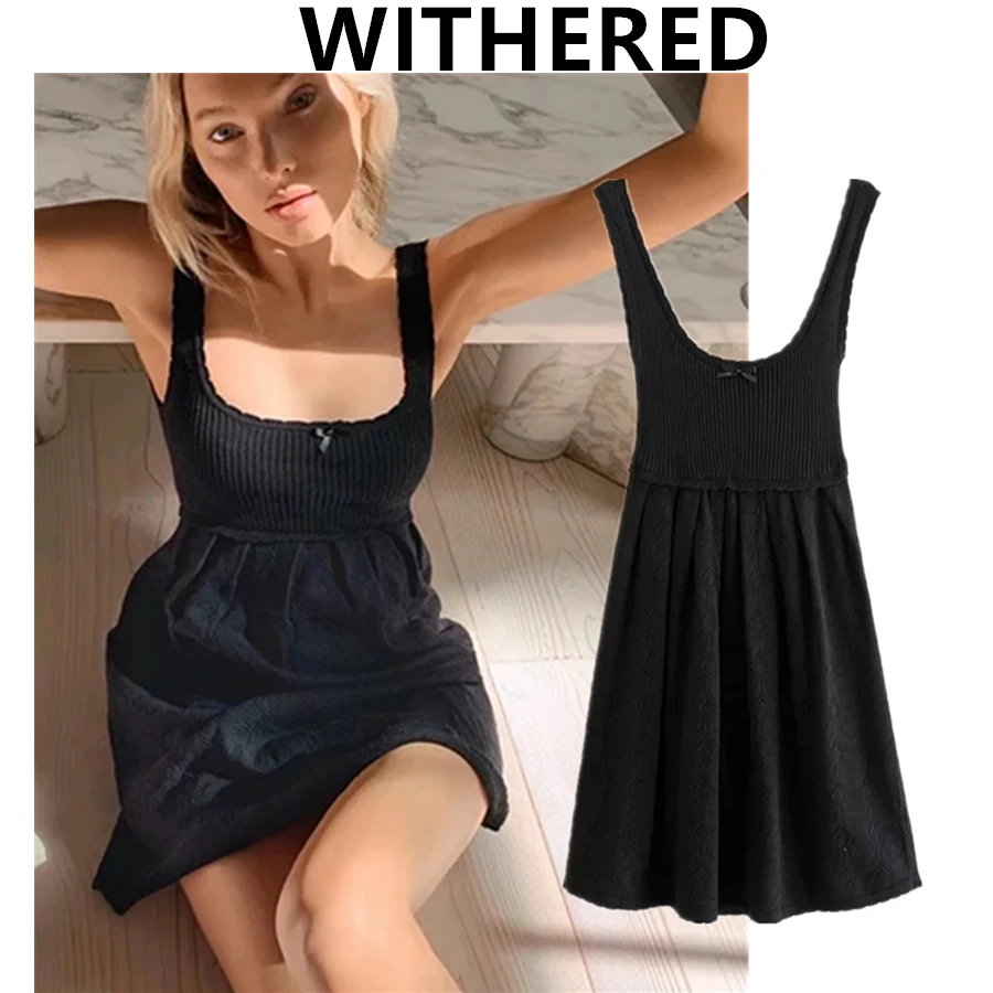 

Withered vestidos de fiesta de noche england ins fashion blogger sexy Hepburn black tank mini dress women vestidos party dress