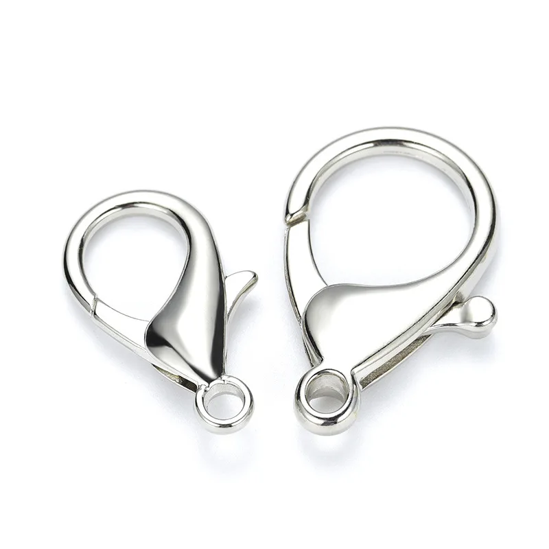 50Pcs/lot Alloy Plated Lobster Clasp Hooks Claw Clasps For Bracelet Necklace Diy Jewelry Making Findings Supplies Accessories | Украшения и - Фото №1