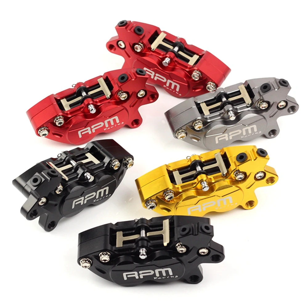 Мотоцикл Универсальный об/мин 40 мм тормозные суппорты с 4 поршнем для Kawasaki Suzuki Yamaha Honda изменить Hf6 Байк скутер