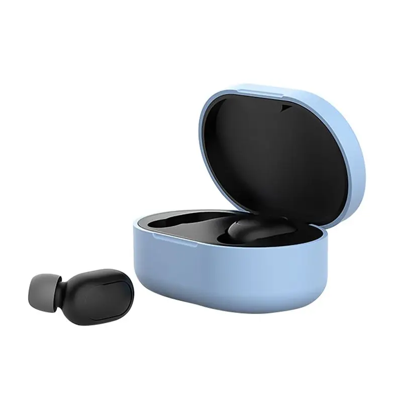 Защитный силиконовый чехол Redmi AirDots Youth с Bluetooth-гарнитурой подходит для Xiaomi Airpods