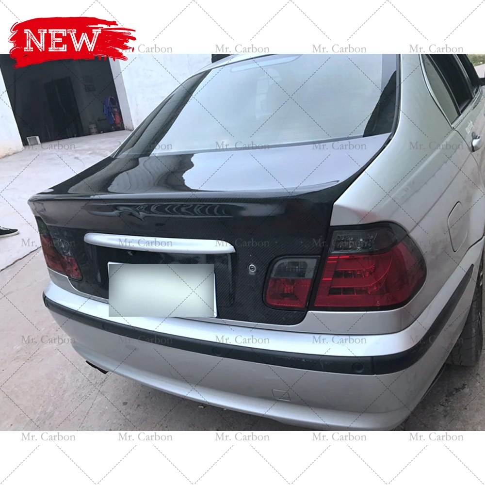 Для BMW E46 M3 2 двери/4 двери 1998-2005 CSL Стиль углеродное волокно стекло задний багажник