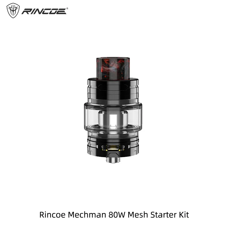 В наличии Rincoe Mechman 80 Вт вейп мод электронная сигарета Fit Mesh Танк ручка vs Vgod Pro мех |