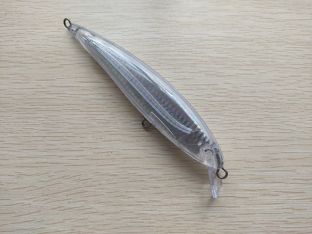 5 шт. Неокрашенная рыболовная приманка с большим телом Minnowbaits твердые приманки