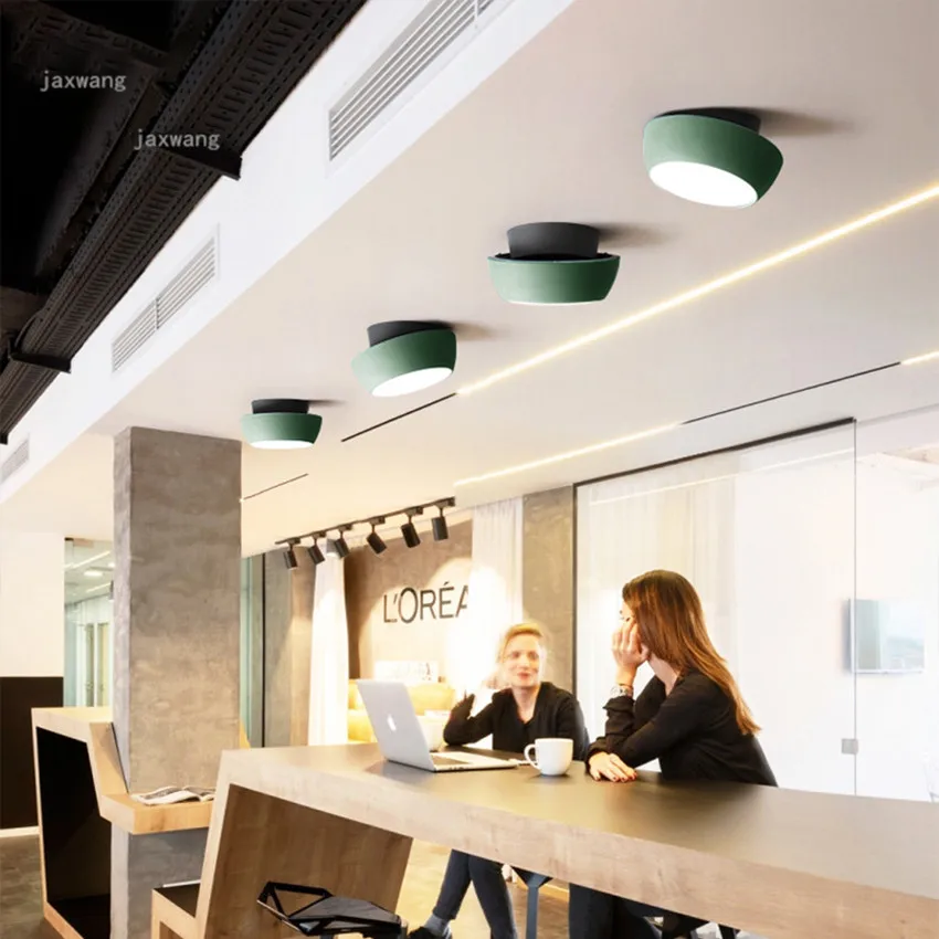 Nordic Creative LED Iron Ceiling Lamps Personality Modern Hanging Bedroom Aisle Romantic Home Light Fixure | Лампы и освещение
