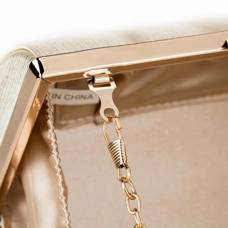 

Women's Tassel Clutch Bridal Shoulder Bag Evening Wallet Purse Wedding Handbag