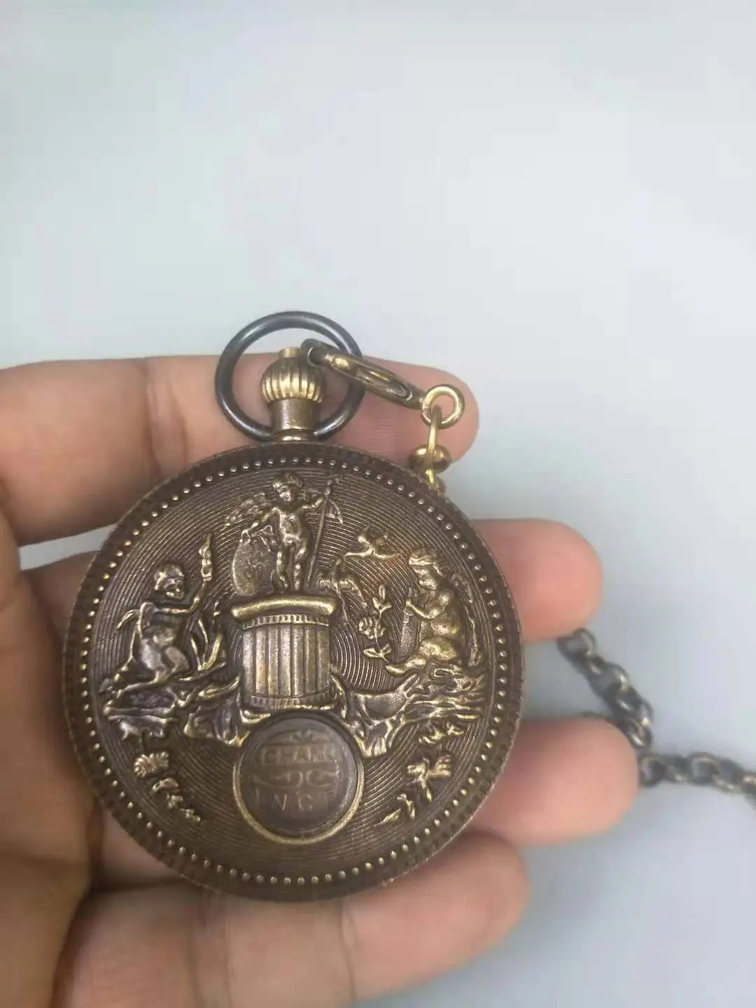

Часы карманные, механические, в стиле династии Цин