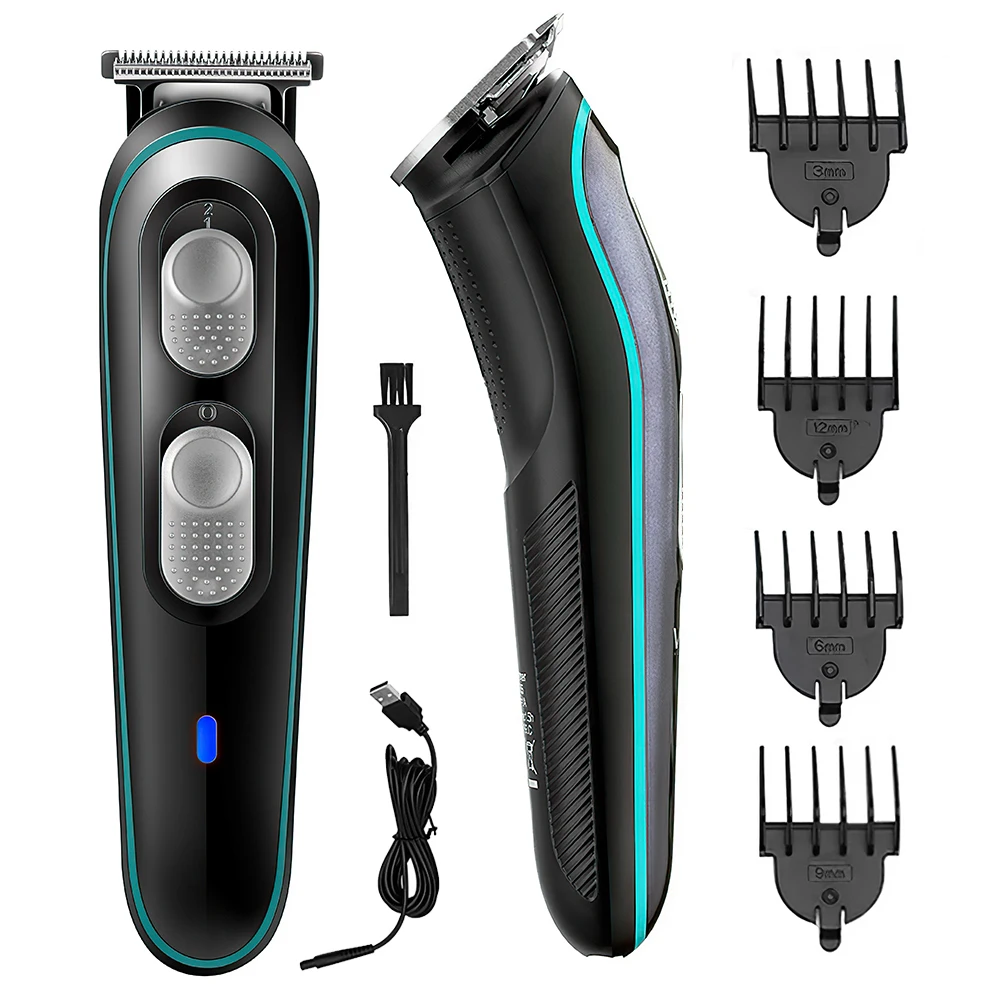 

Electric Hair Clippers USB Rechargeable Shaver Beard Trimmer Low noise Professional Men Hair Cutting Tool Beard Barber Hair Cut