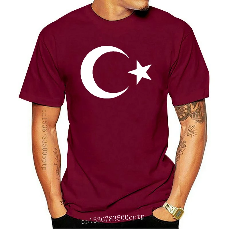 New TURKEY TURKIYE TURKISH ISLAMIC MUSLIM FLAG  T-SHIRT ALL COLOURS SIZES