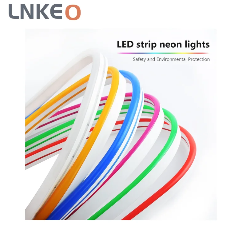 LNKEO 5 м 12 В светодиодный гибкий неоновый светильник трубчатая лента