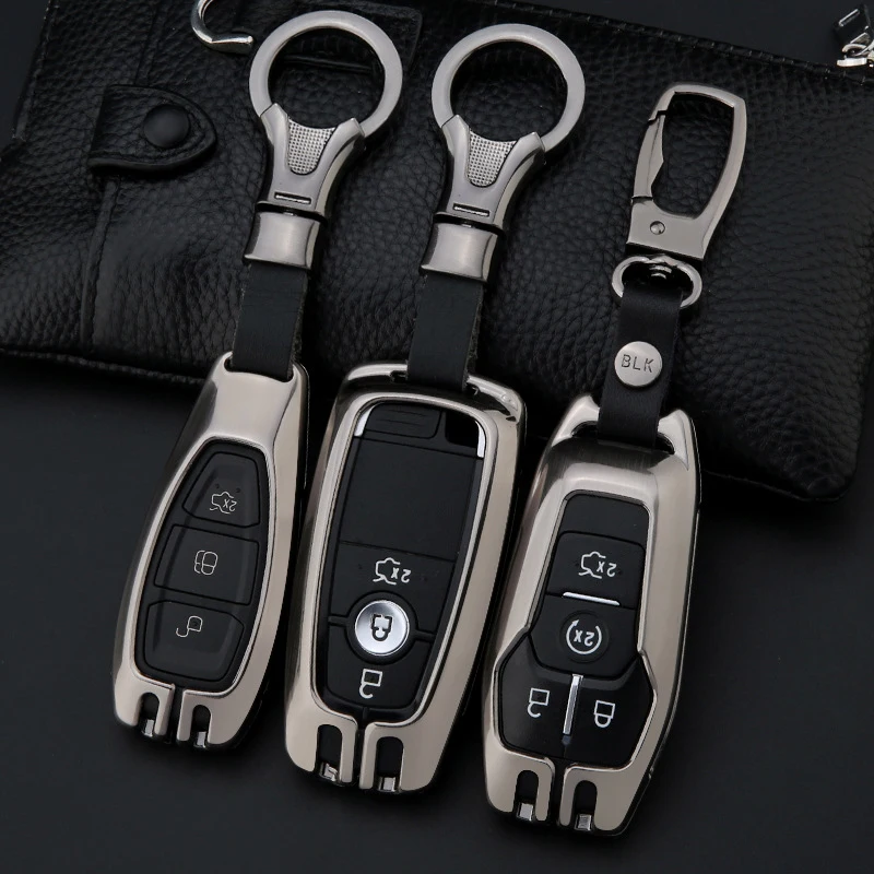 

Car Key Cover for Ford Focus Escape Wingbo New Mondeo Car Remote Control Key Protective Shell Buckle Decorative Accessories