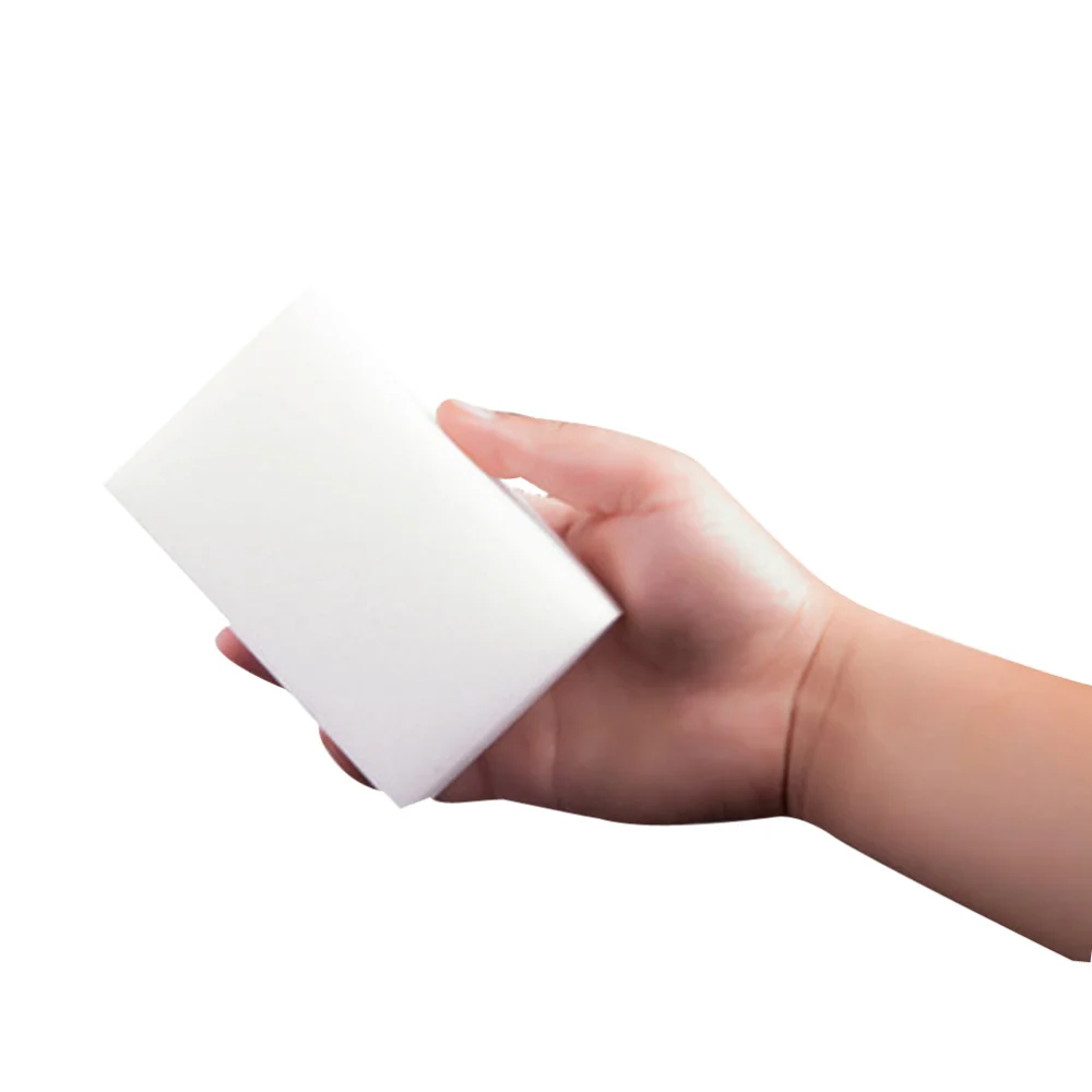 

20 Pcs Melamine Sponge Sponge Eraser Kitchen Cleaning Sponge Kitchen Bathroom Clean Accessory - 10x6x2cm (White)