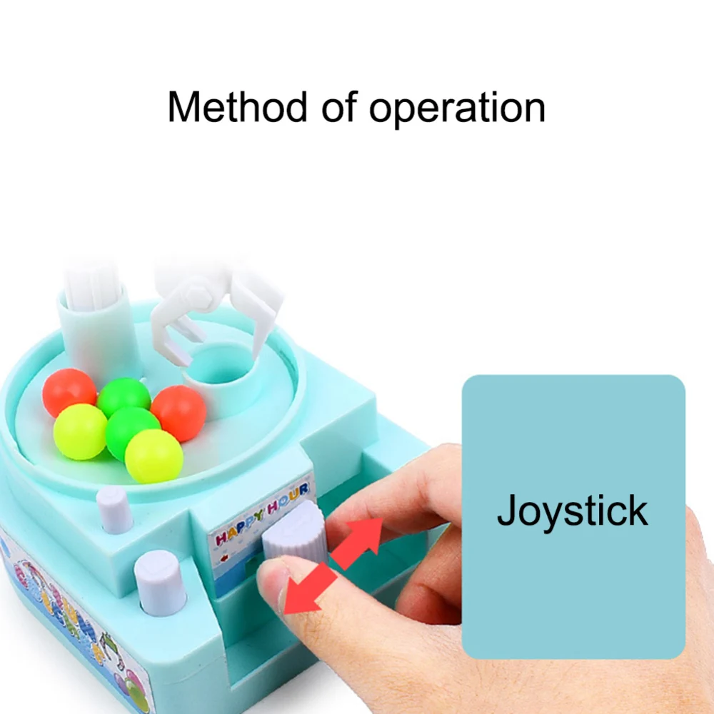 Early Educational Pretend Playing Toys Mini Catching Balls Machine Boys Girls Desktop Sport Game 13*10*12 cm Random Color Hot