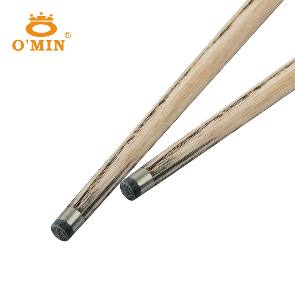 O'MIN SHINY LAKE 3/4 Snooker Cue 9.5mm Tip Billiards Ebony Tileable maple Butt For Black 8 Case with Extension Free Gift | Спорт и