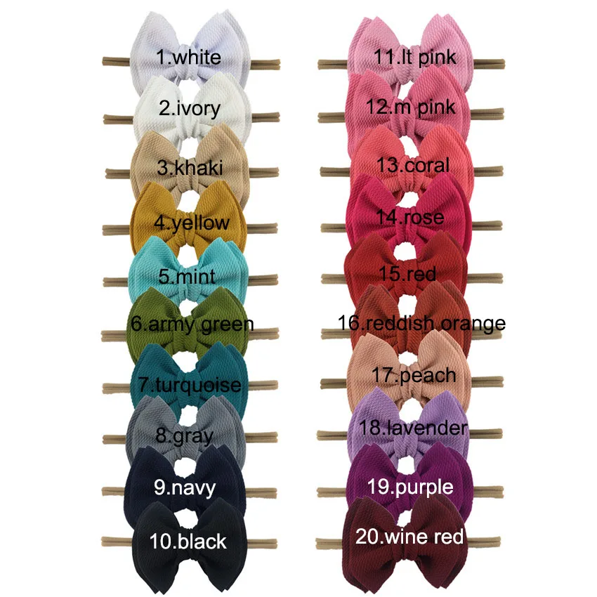 1 шт./лот тонкая эластичная нейлоновая повязка на голову с 5 дюймовым двухслойным